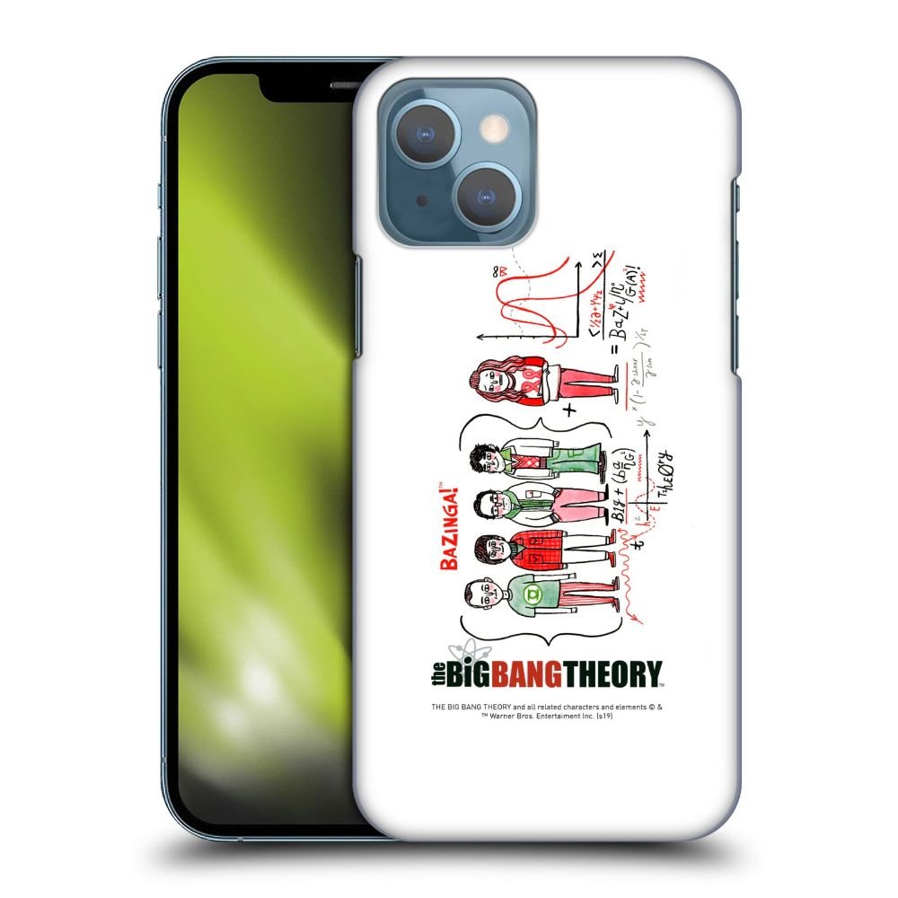 BIG BANG THEORY ビッグバンセオリー - Doodle Group ハード case / Apple iPhoneケース - PGS